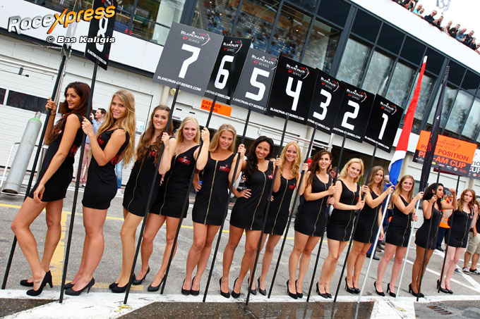 Grid Girls Zandvoort Masters 2014